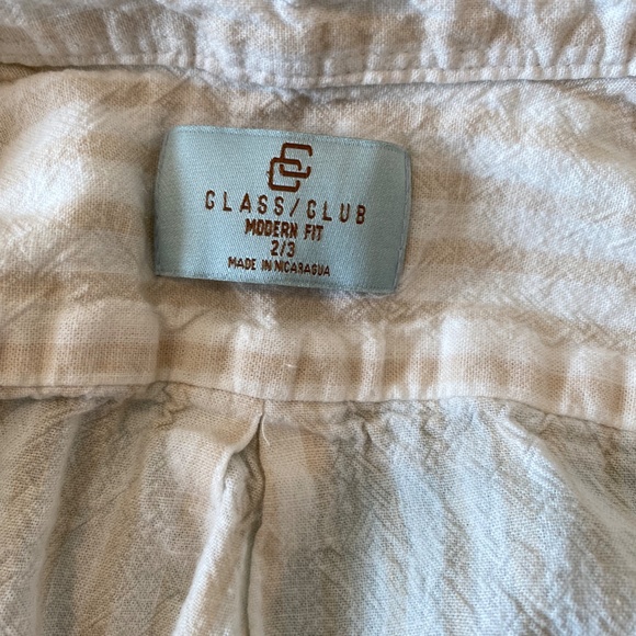 Glass Club 2/3 button down - Picture 2 of 3